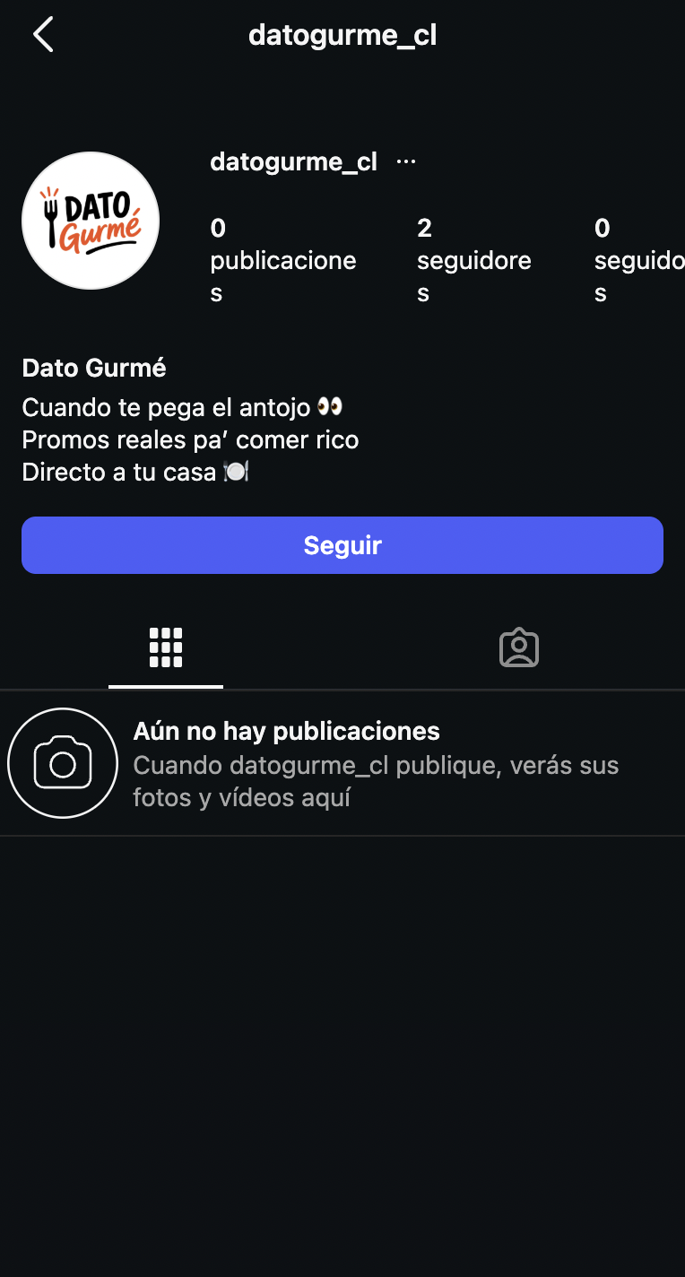 Feed @datogurme_cl